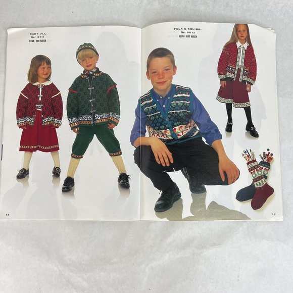 Dale Of Norway Dale Barn Knitting Pattern Book Kids Teen 2 to 12 NR 101 DaleGarn - Picture 10 of 14